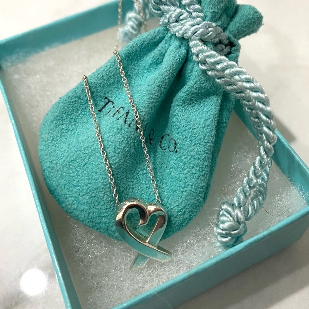 Authentic Tiffany & Co. Loving Heart Pendant